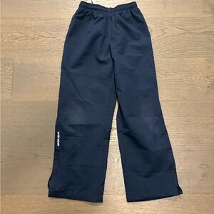 Bauer youth dark navy hockey pants sz med youth Exc cond